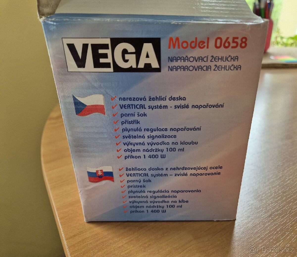 Napařovací žehlička VEGA - 4