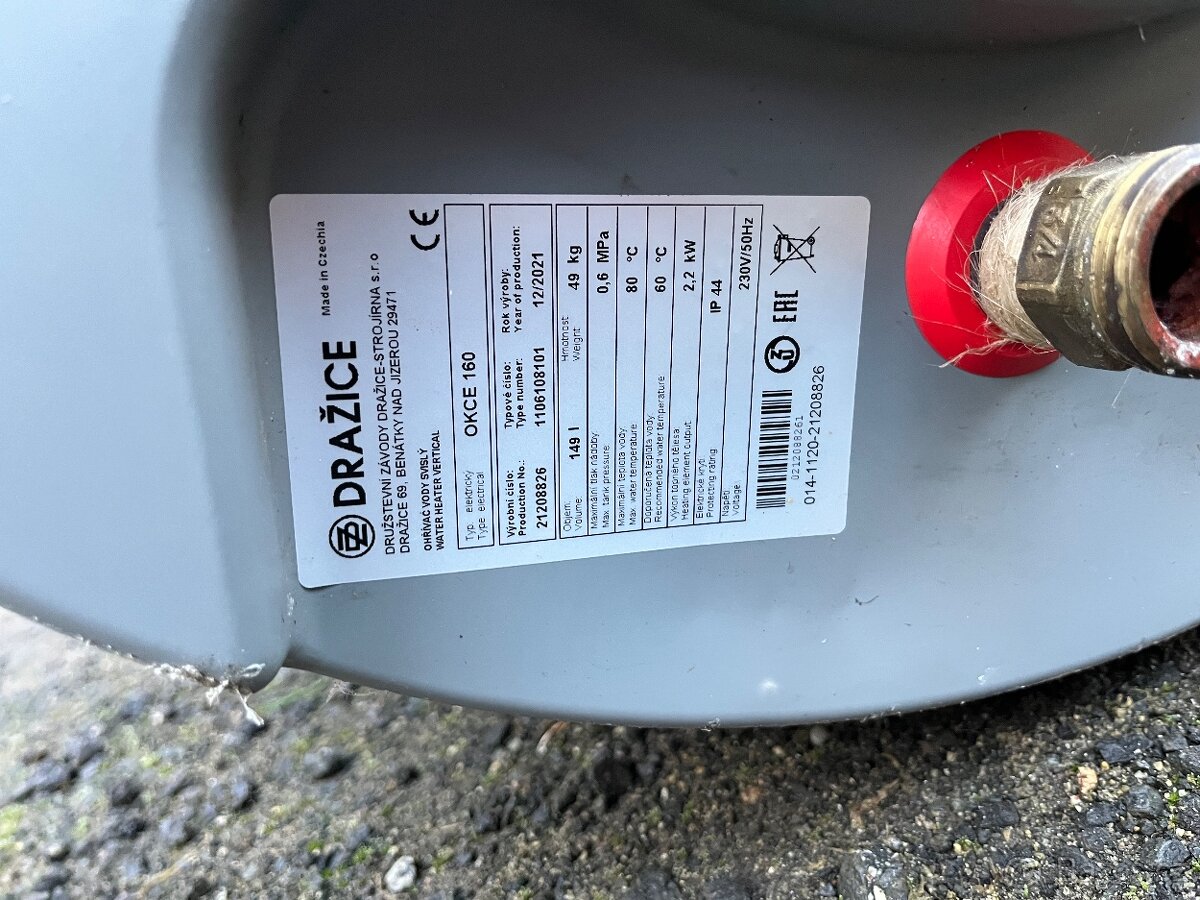 Prodám bojler okce 160 - 4