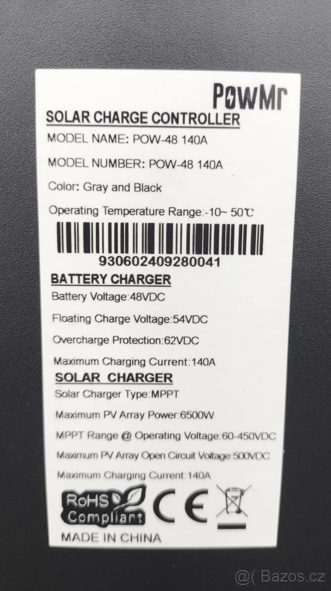 MPPT solární regulátor nabíjení - 4