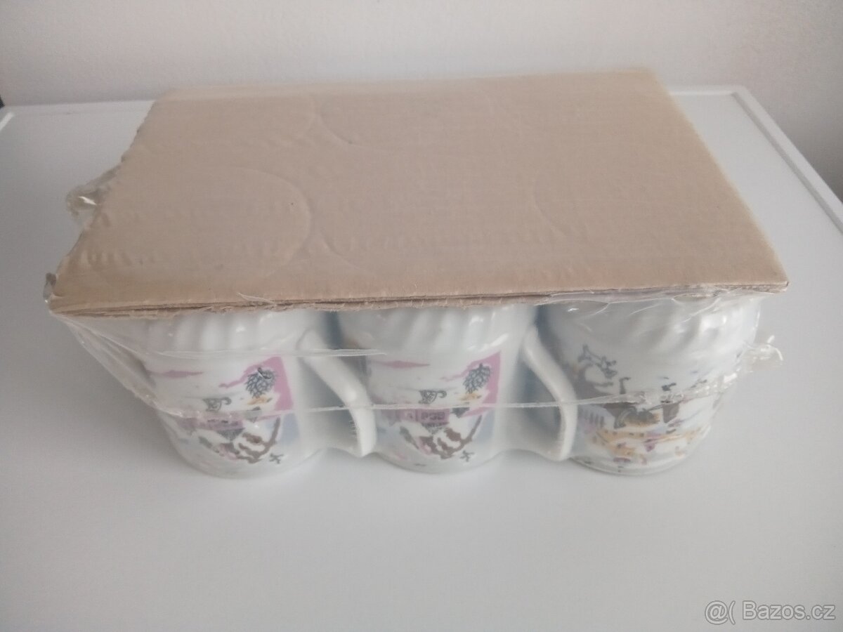 Retro hrnky Epiag, zimní motiv - 4