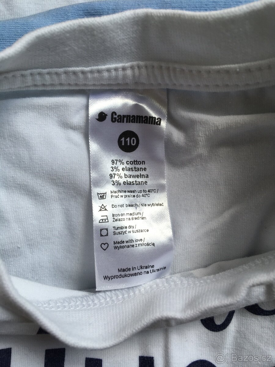 Dětské pyžamo 110 svítící ve tmě - 4