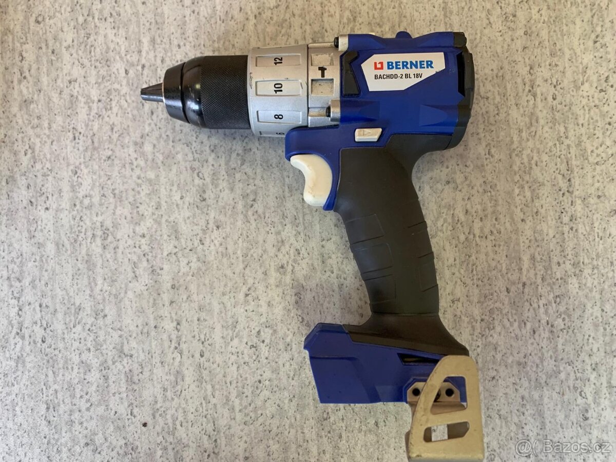 Aku Berner BACHDD-2 BL 18V +bat. 5.0 Ah+ nabíječka - 4