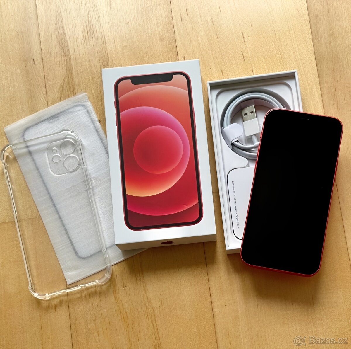 iPhone 12 Mini Červená BATERIE 100% TOP - 4