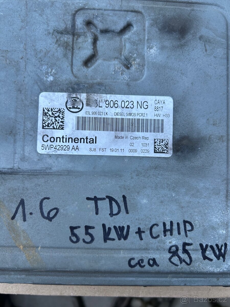 Řídící jednotka motoru CAYA + chip - 4