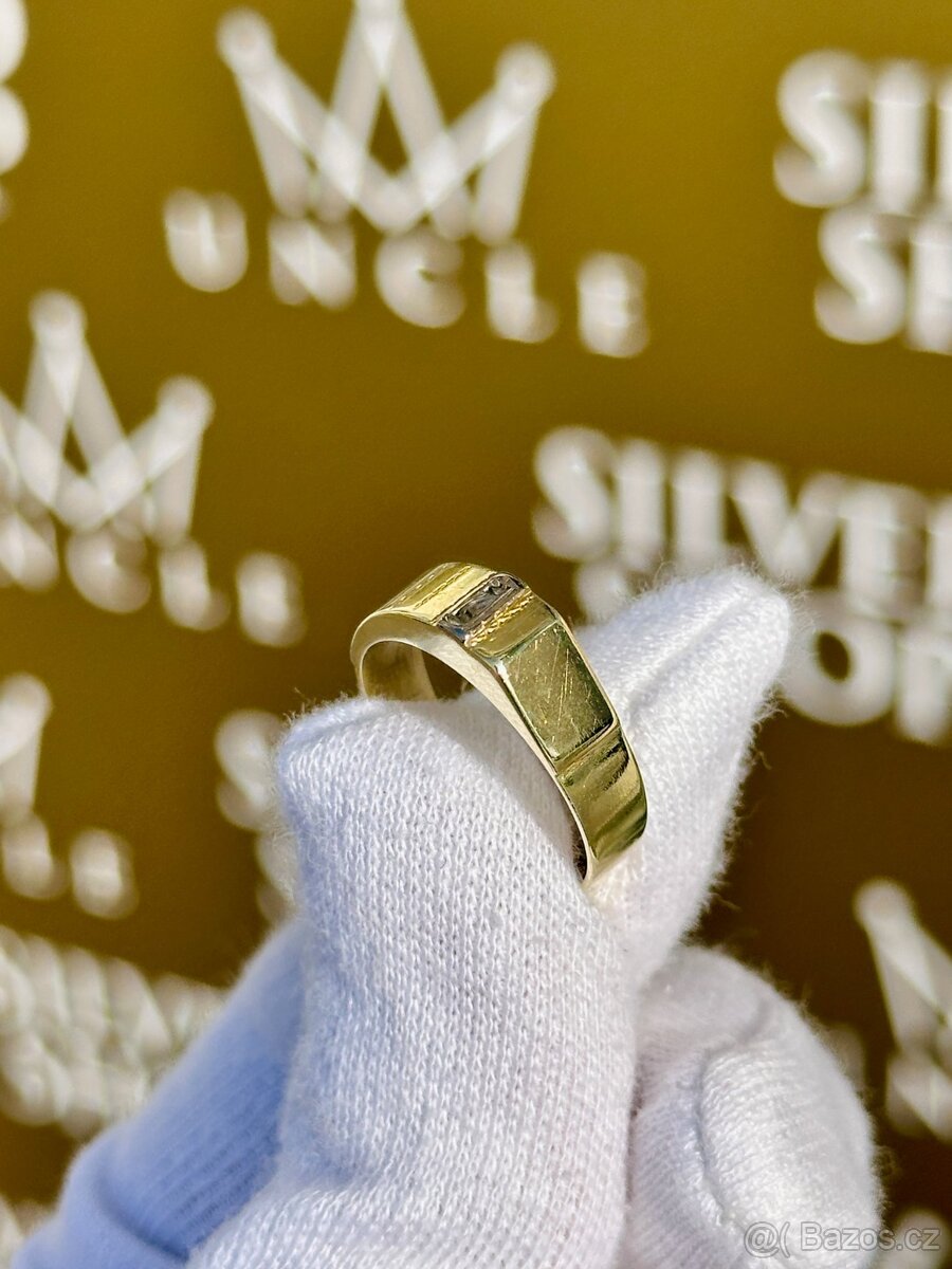 Zlatý prsten 4,98g - 4