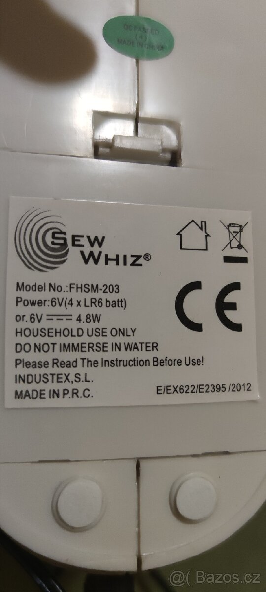 Cestovní mini šicí stroj Zn.SEW WHIZ - 4