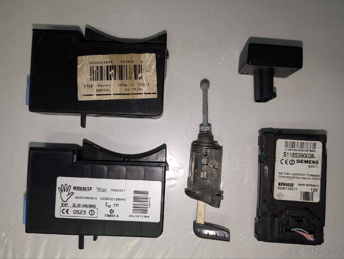 Startovací karty a klíče Renault Dacia + naprogramování - 4