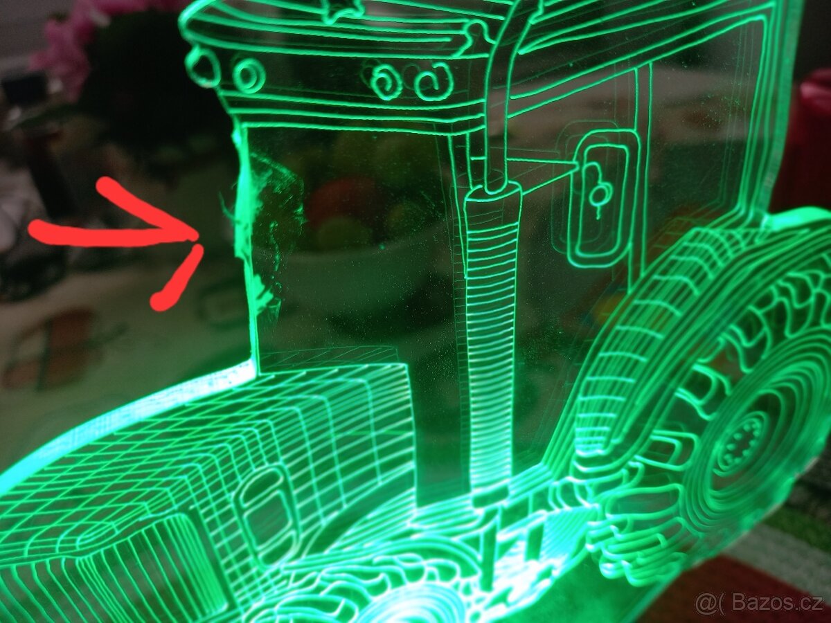 Lampička Traktor - 4