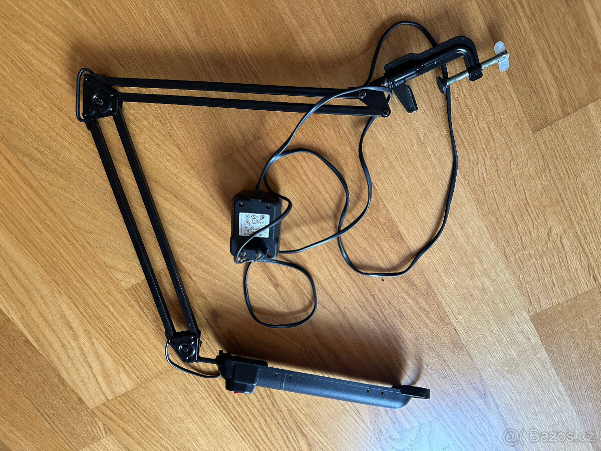 Polohovatelná stolní zářivková lampa zn. LIVAL - 4