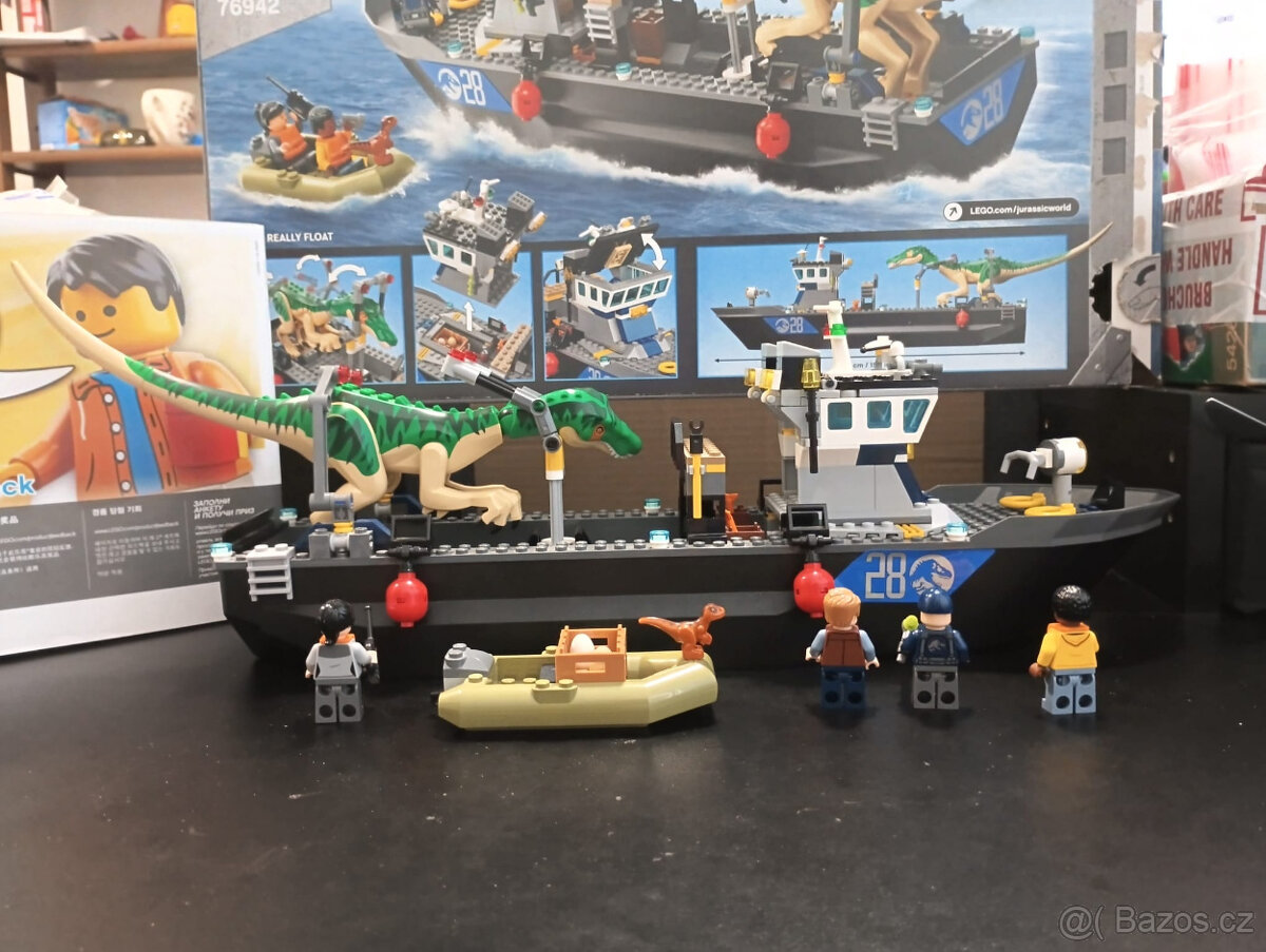 LEGO Jurassic World 76942 Baryonyx Dinosaur Boat Escape +n+b - 4
