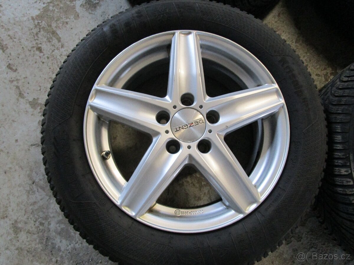 ALU kola 16" Dezent, 205/60/R16 zimní, 5x112 - 4