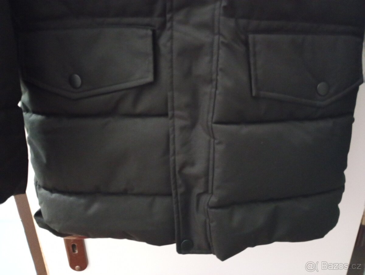 Nová zimní dlouhá bunda unisex vel.164 - 4