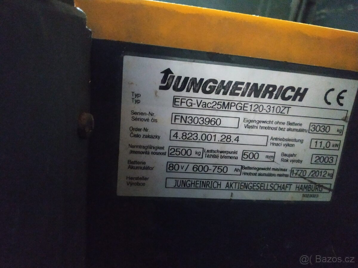 Trakcni baterie Jungheinrich - 4