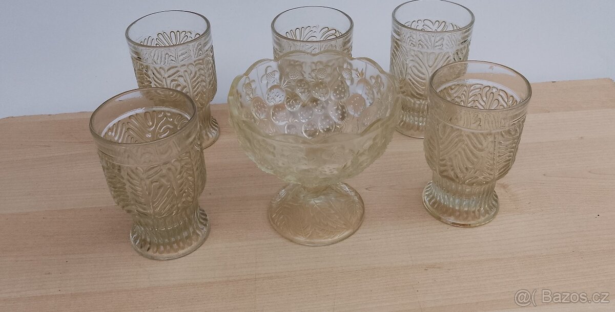 Poháry silnostěnné sklo - 4