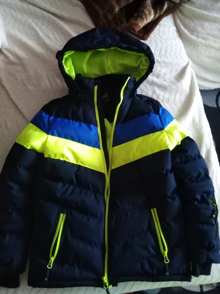 Chlapecká zimní bunda zn. LEVRO vel. 140/146 - 4