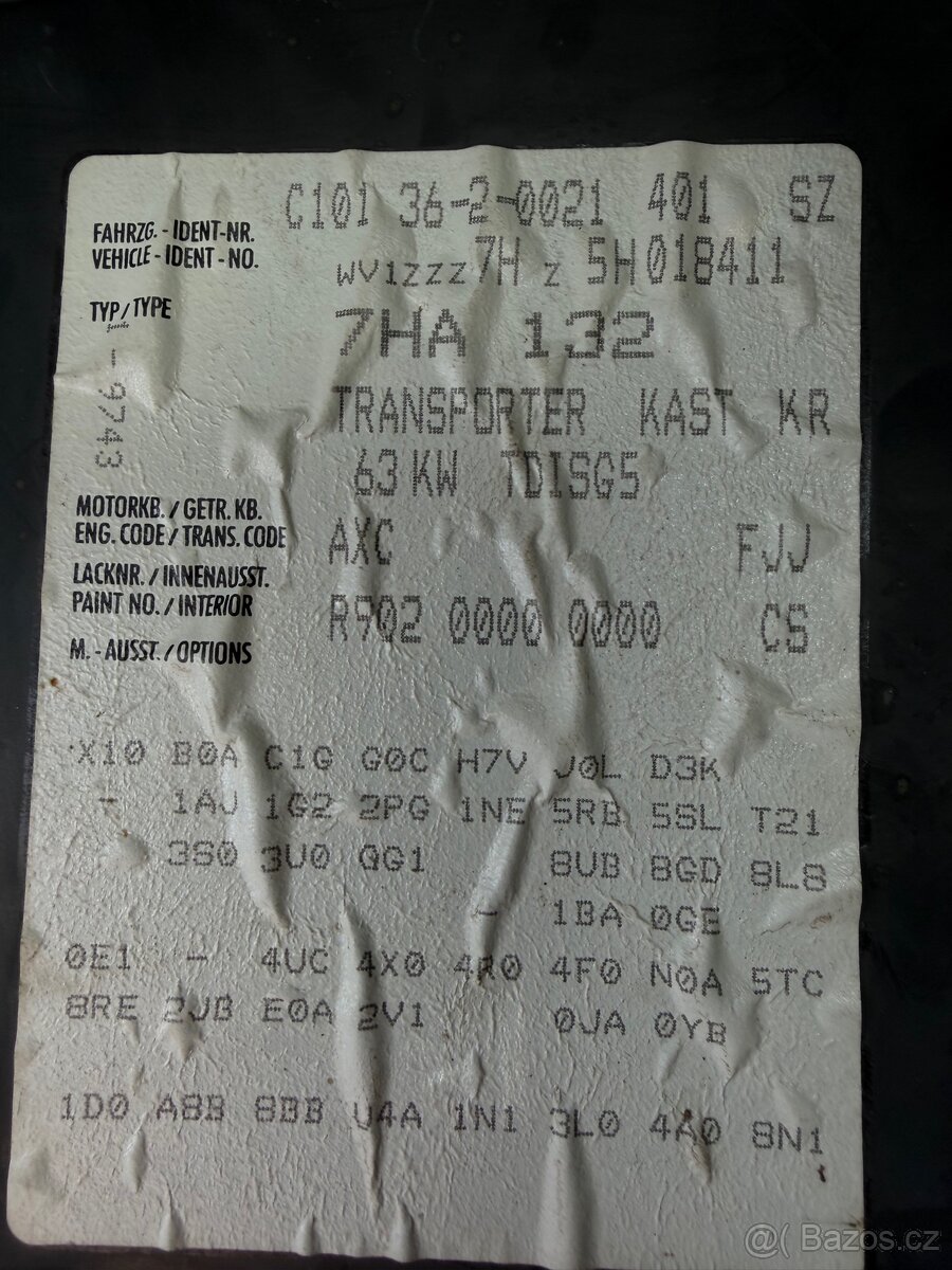 Převodovka Transporter - 4