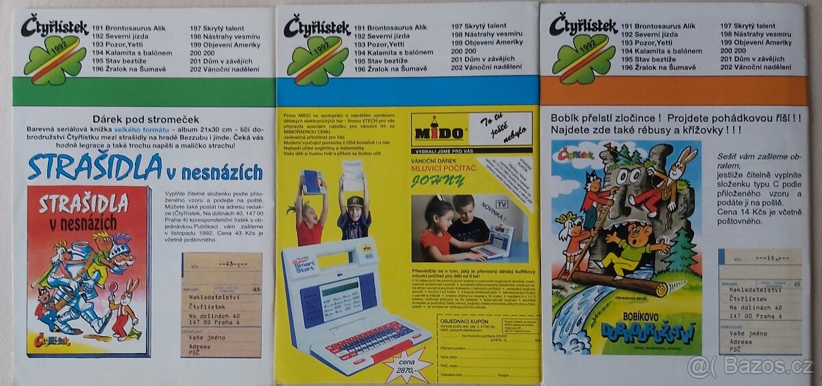 ČTYŘLÍSTEK - ROČNÍK 1992 - 4