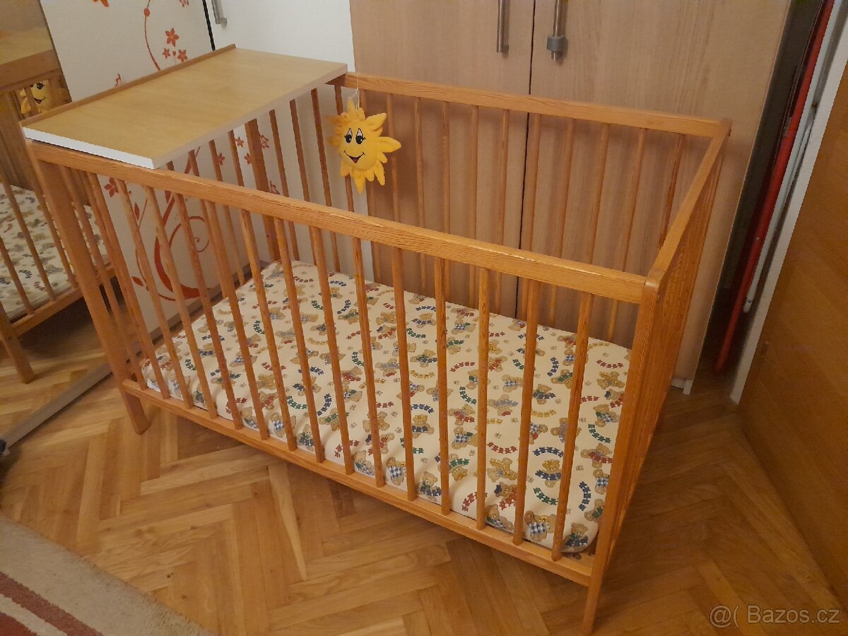 Dětská postýlka 125x65 cm - 4