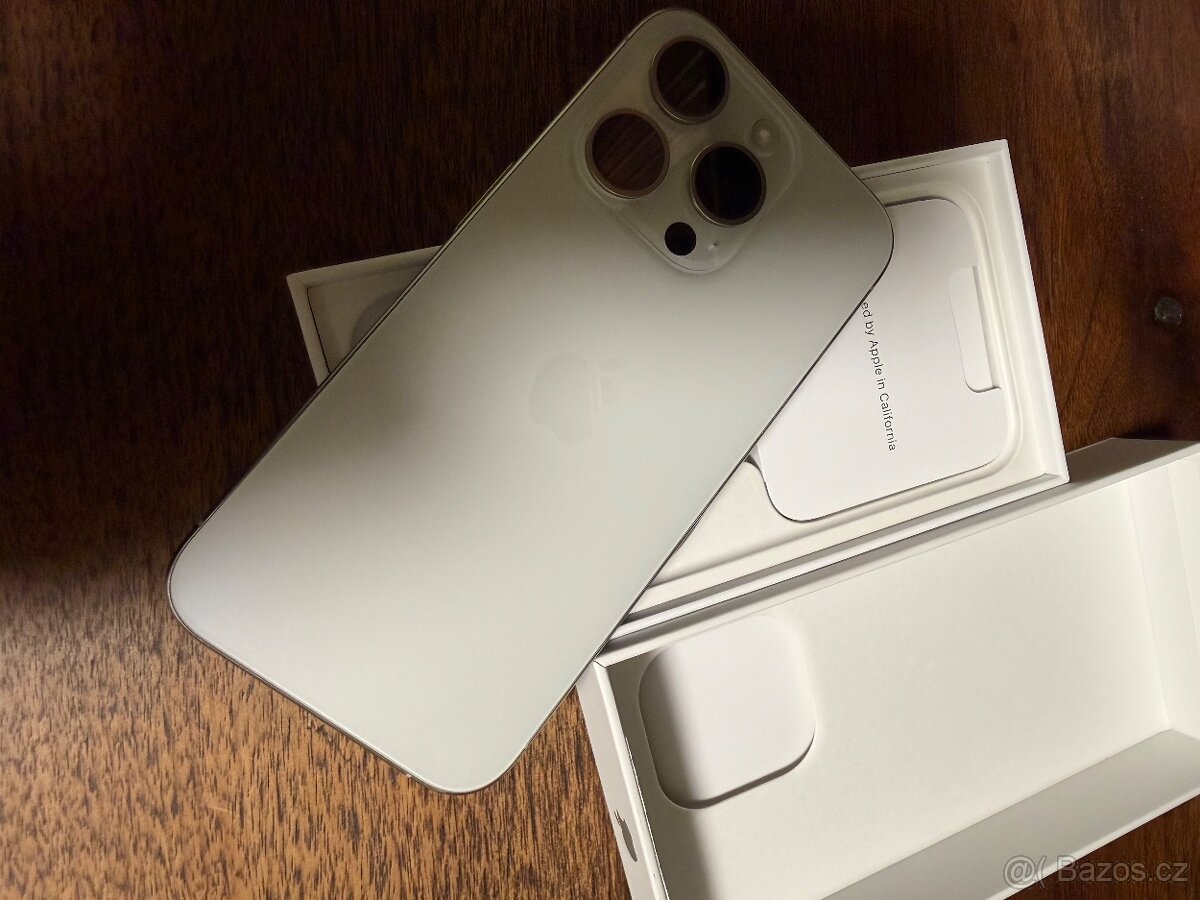 Prodám Apple iPhone 15 PRO 256 GB White Titanum - 4