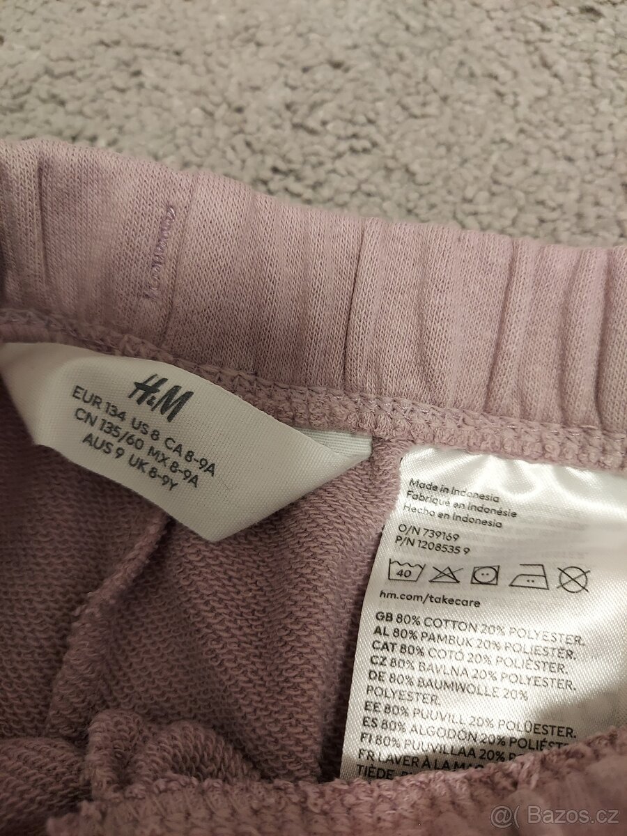 2 ks dívčí tepláky H&M 134 - 4