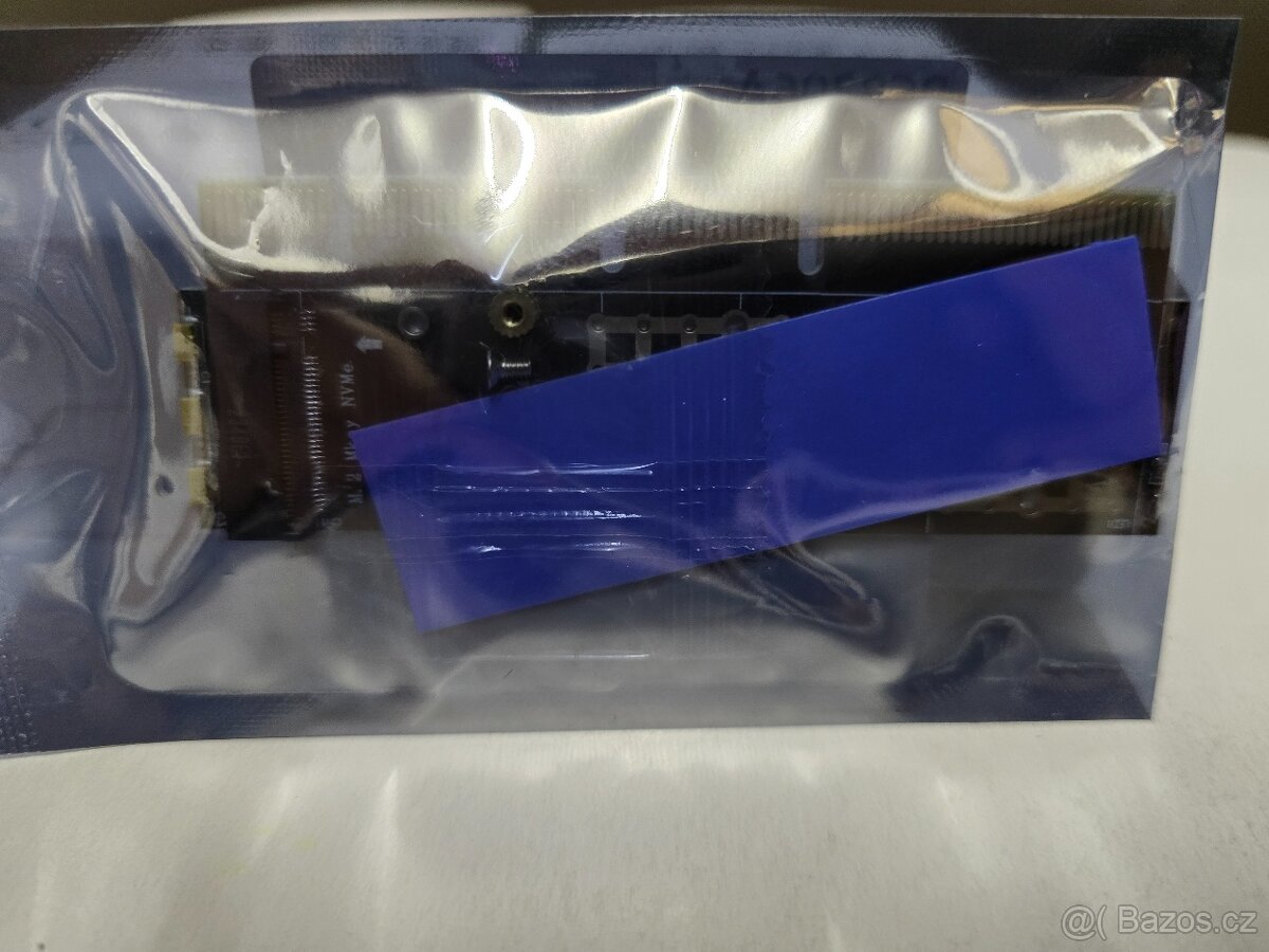PCI-E adaptér pro M.2 NVME disky do základní desky SLIM + ch - 4