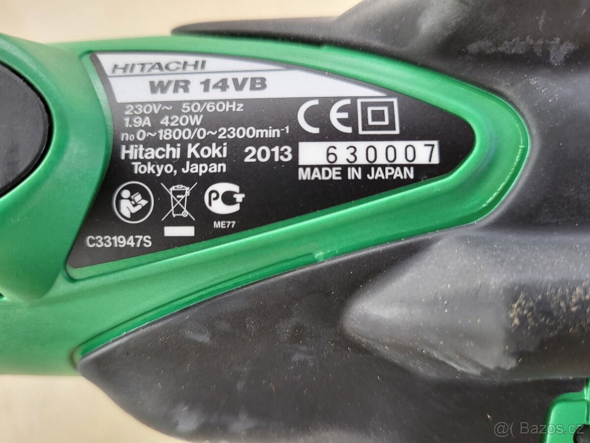 Rázový utahovák Hitachi WR14VB...Nový - 4