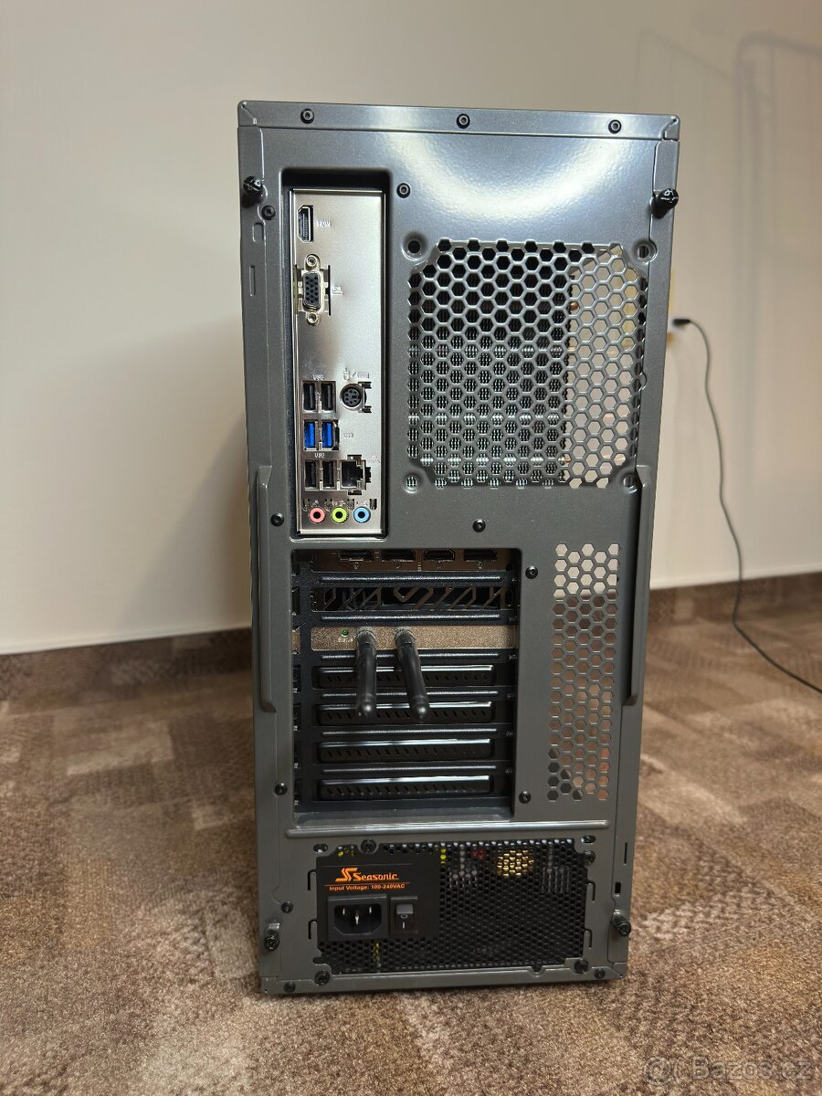 Herní PC Intel Core I3 - 12100f + Sapphire Pulse RX6600 - 4