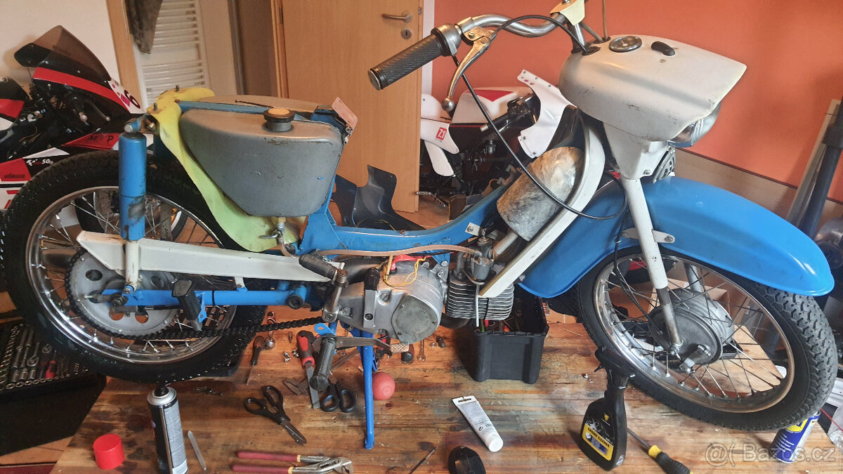 Jawa 21 1977 bez TP REZERVACE - 4