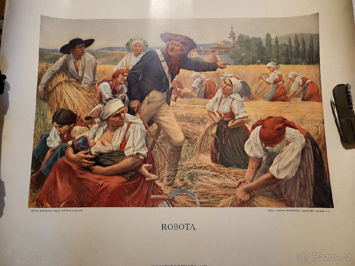 staré reprodukce obrazu - 4