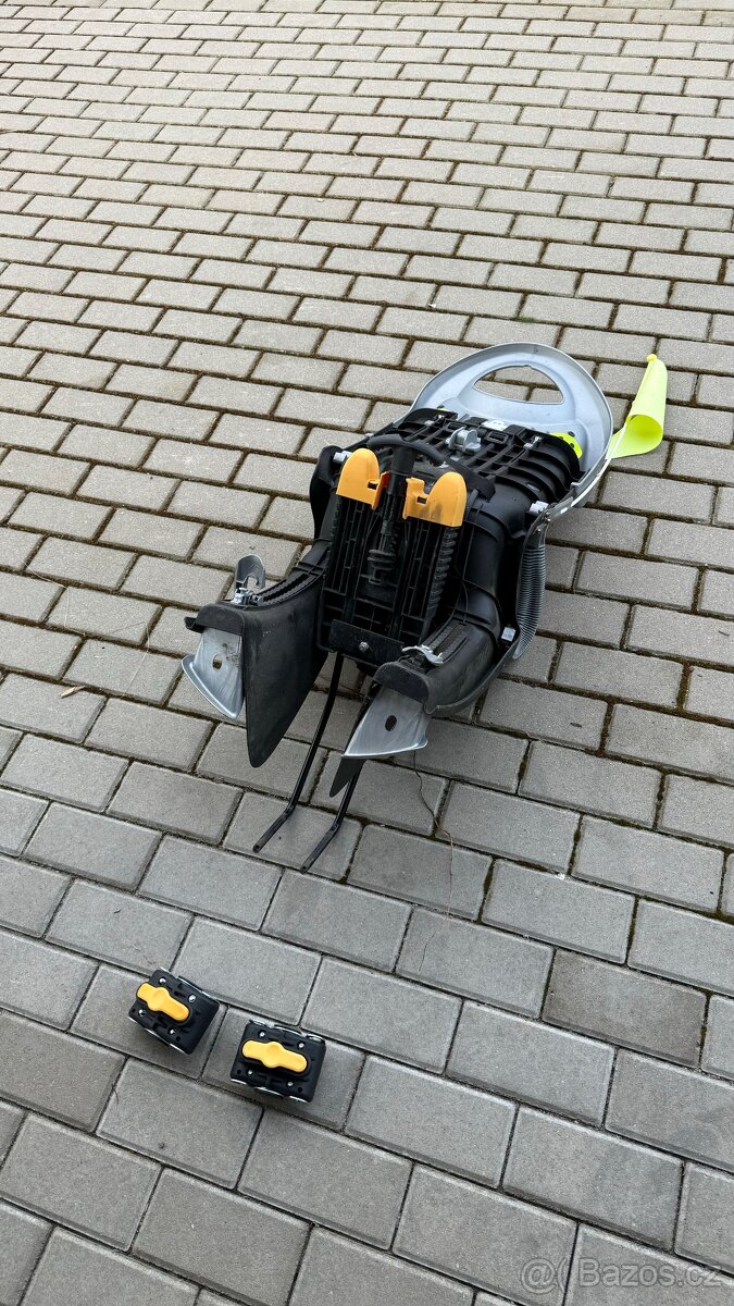 Dětská sedačka na kolo, + dva držáky, na dvě kola - 4