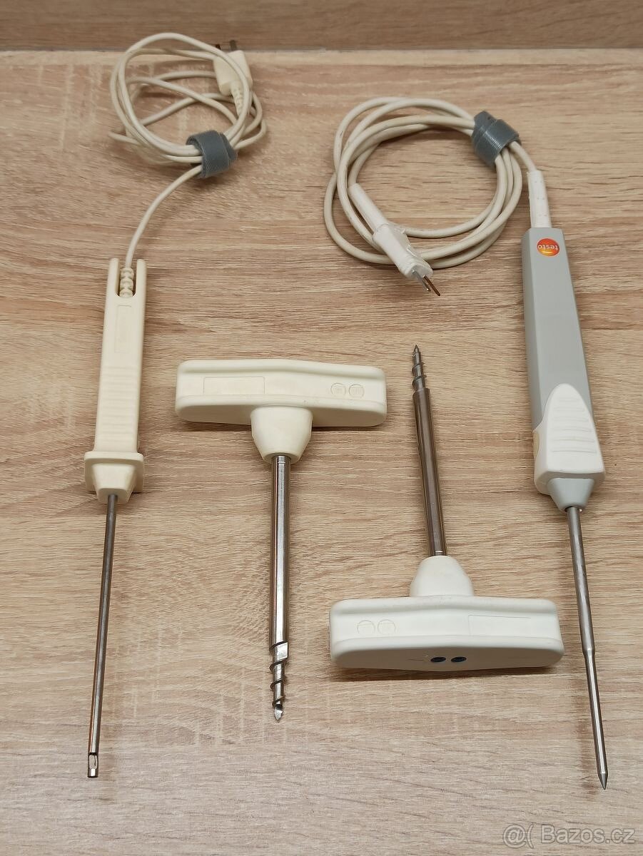 TEPLOMĚRY + SONDY TESTO - VYŘAZENO + FUNKČNÍ - 4