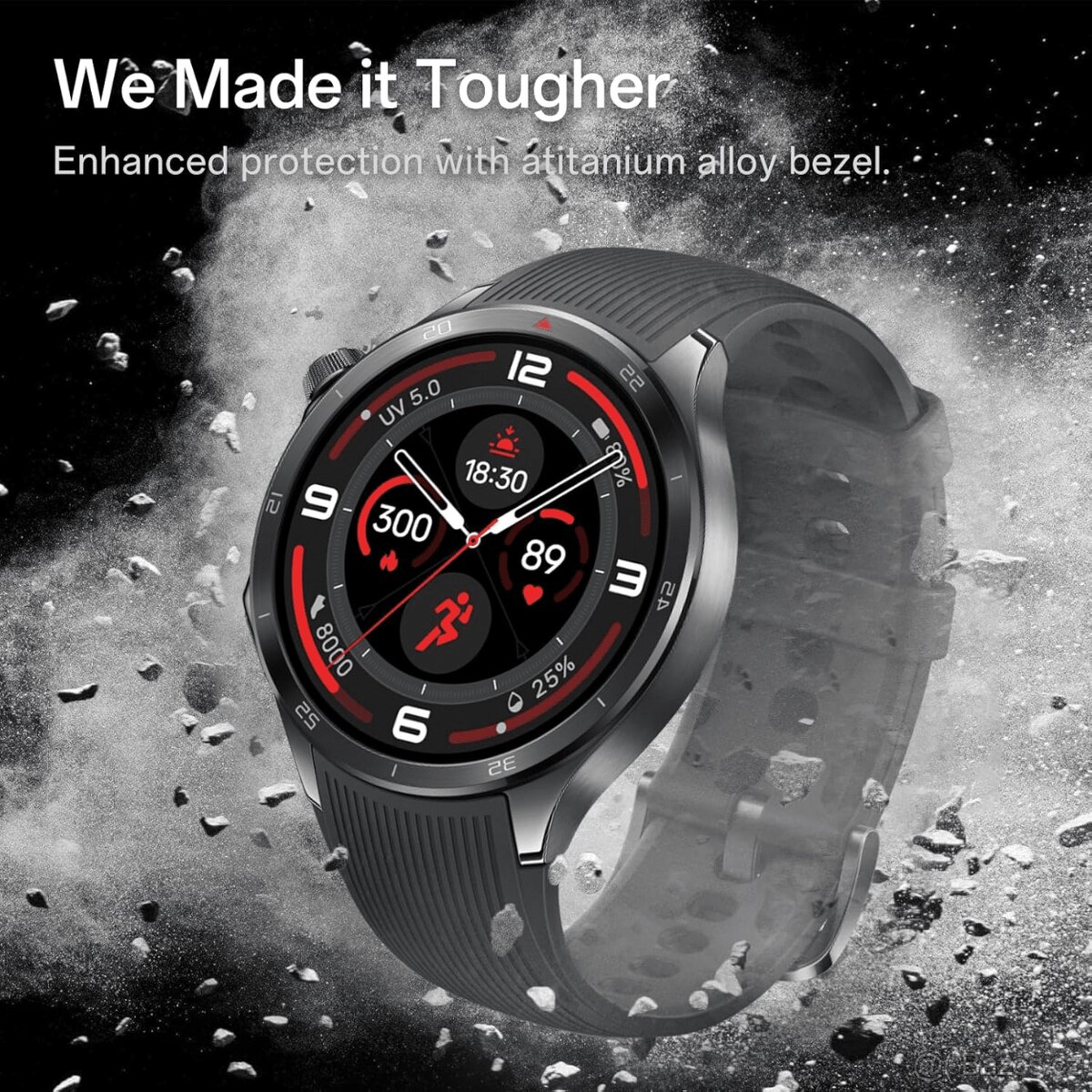 OnePlus Watch 3 46 mm Obsidian Titanium - 4