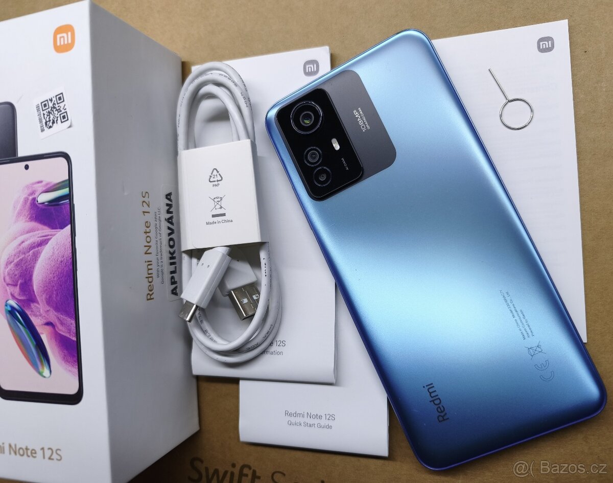 Xiaomi Redmi Note 12S Ice Blue 8GB RAM 256GB ROM - 4