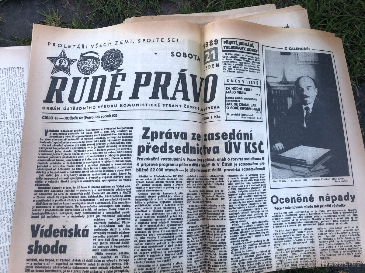 Staré časopisy, noviny - 4