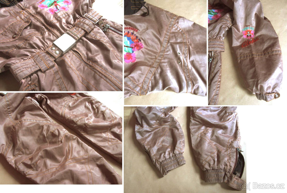 Vintage 90s skvělá dámská kombinéza Aloha Hawaii - 4