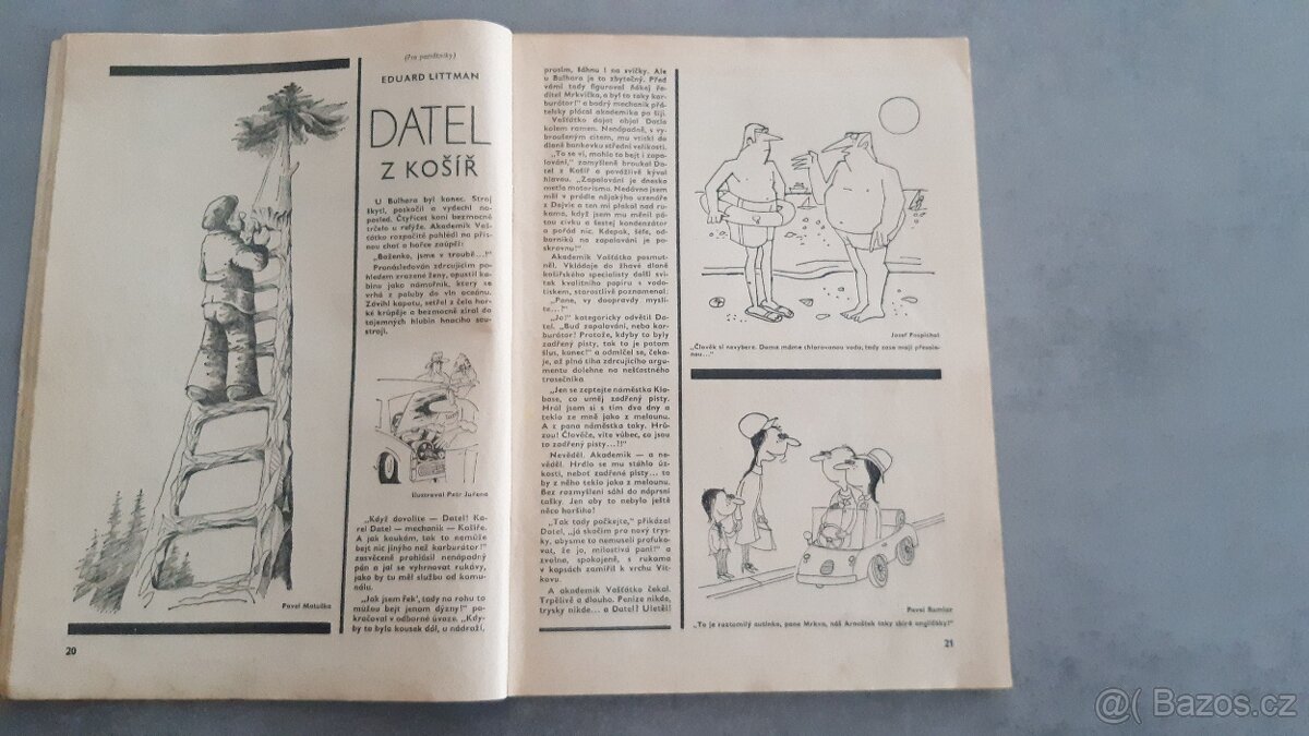 Staré časopisy (nový) Dikobraz + magazín, kalendář - 4