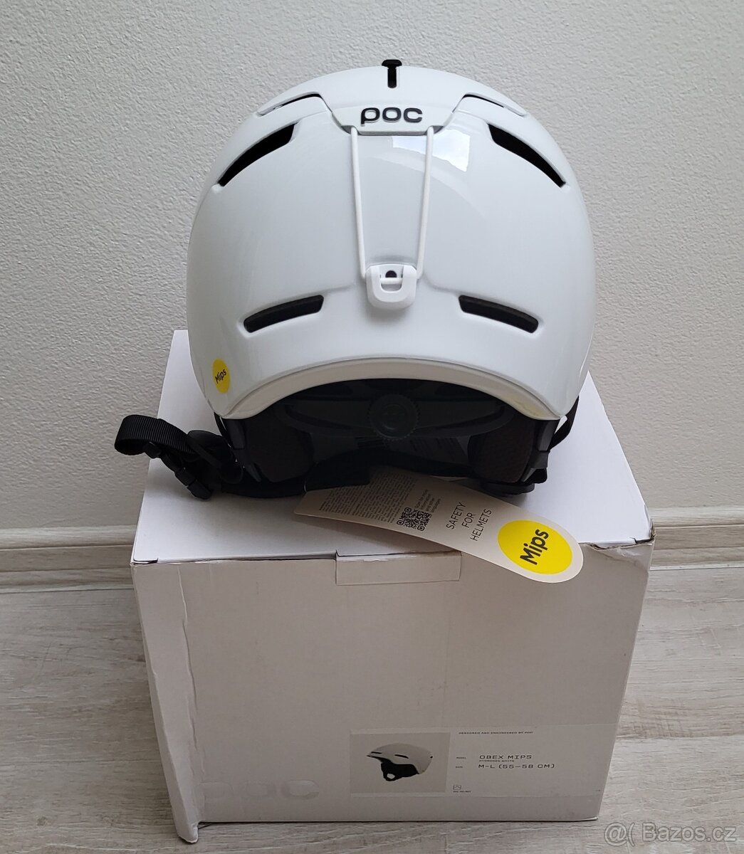 Nová lyžařská helma POC Obex Mips, vel. 55-58 - 4