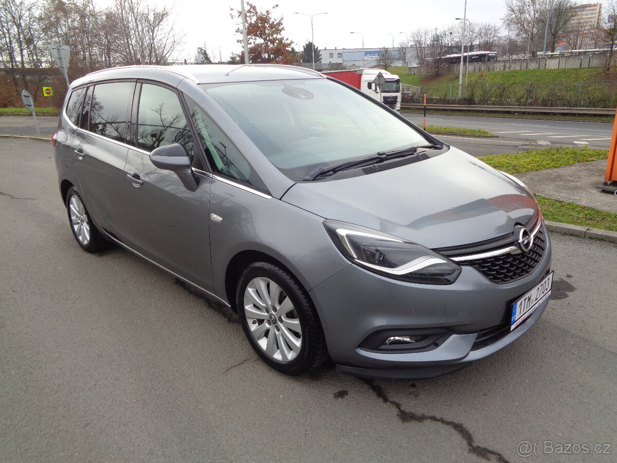 OPEL ZAFIRA 1.6 T 7 MÍST ,KOUPENO ČR,1.MAJITEL,SERVISKA - 4