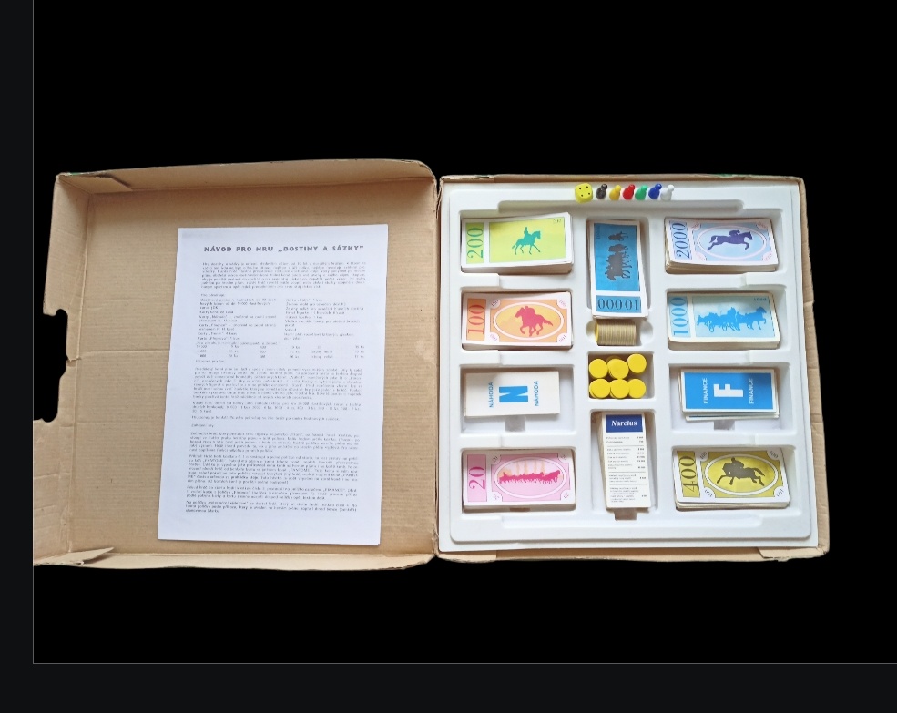 Desková hra Dostihy a Sázky - 4