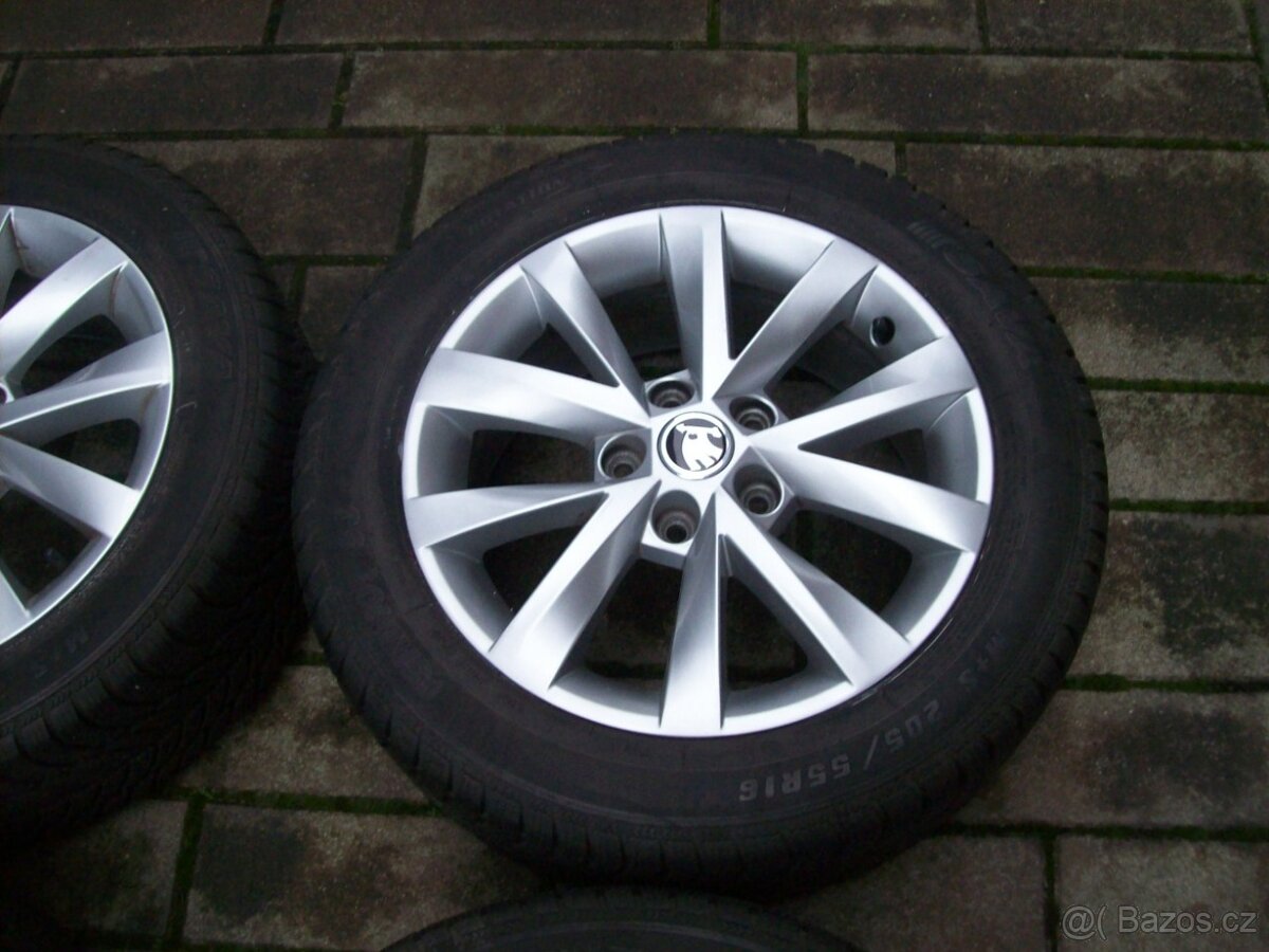 zimní alu kola original Octavia III Golf VII 7 16" - 4