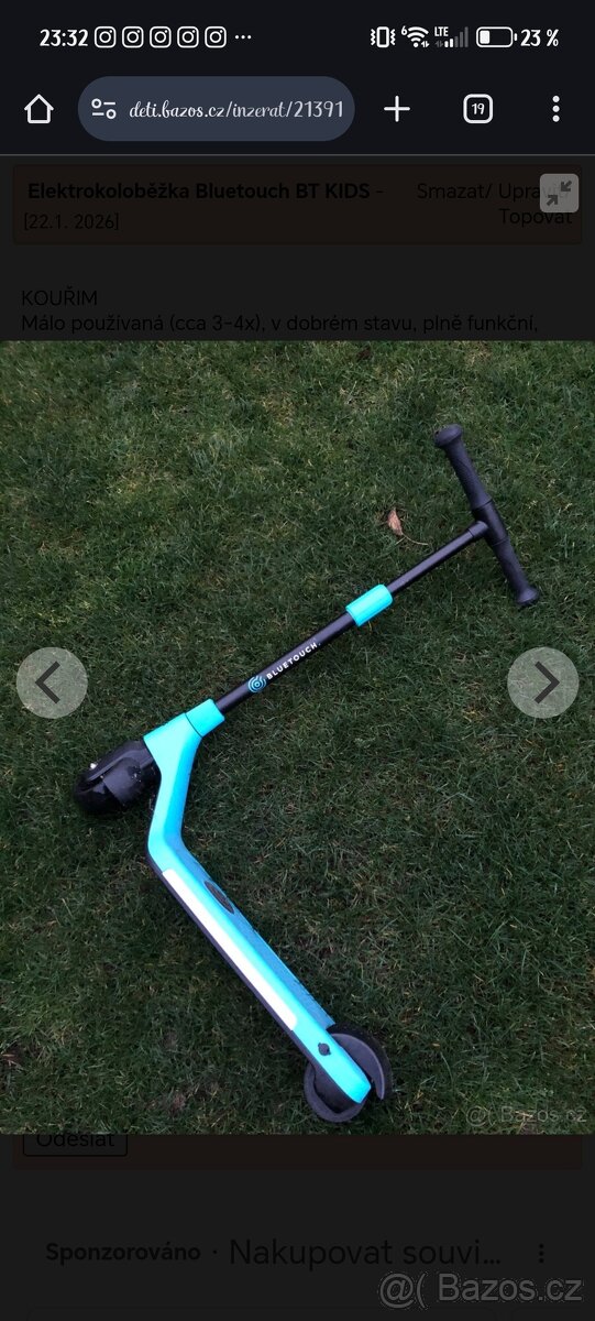 Dětská electrokolobezka - 4