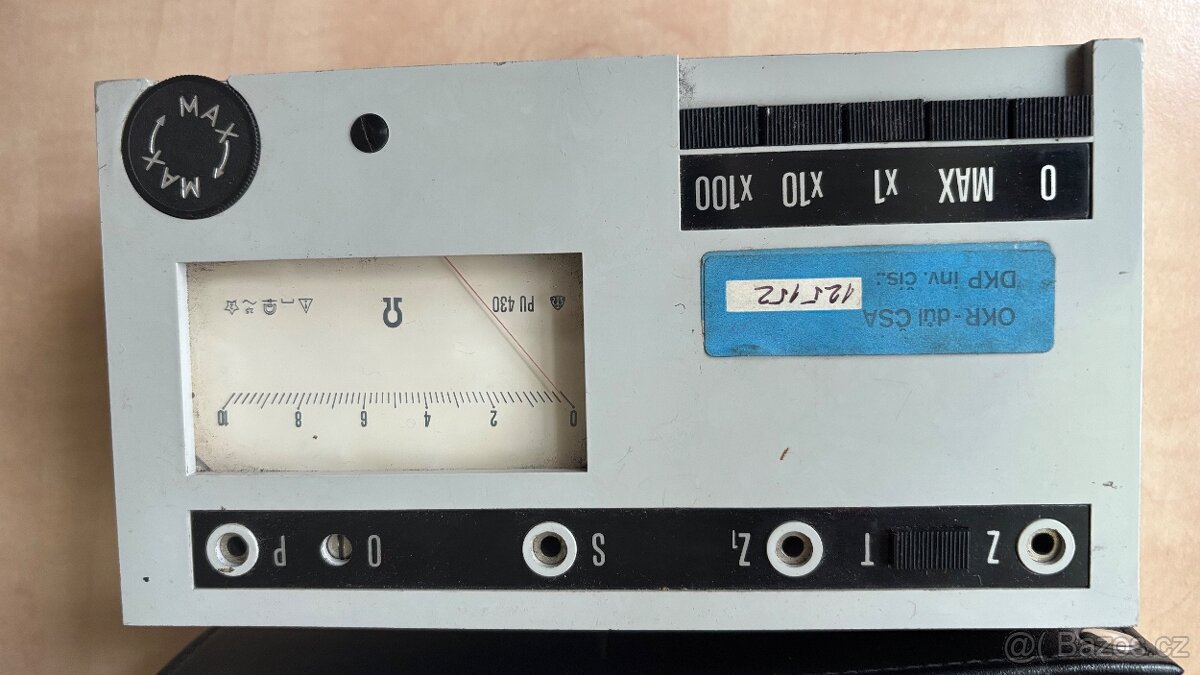 Měřící přístroj PU 430 - 4