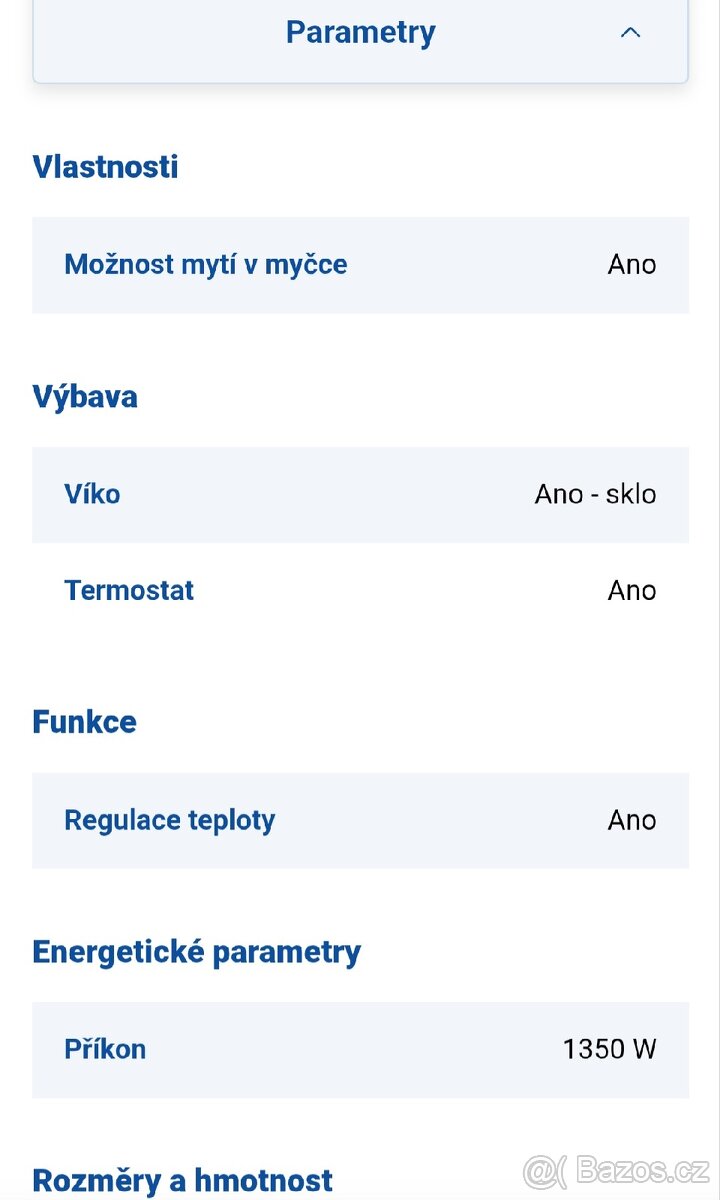 NOVY Pomaly hrnec Sencor SPR 5500SS - 4