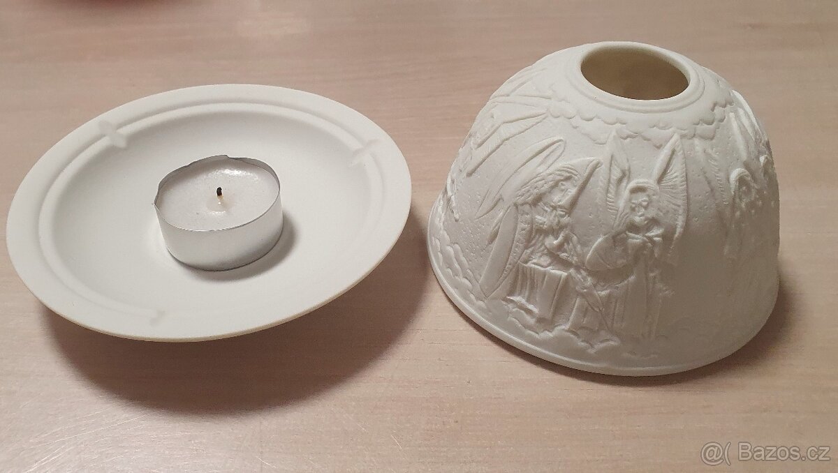 Porcelánový svícen - 4
