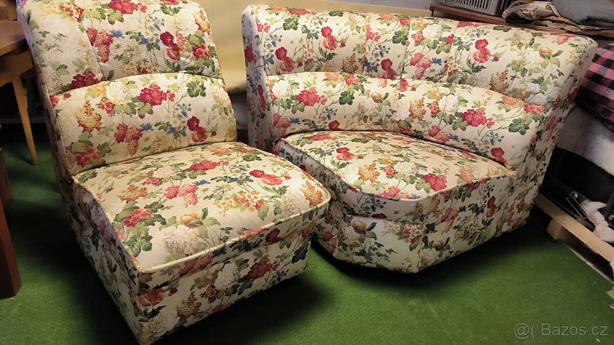 Rohovyý set variabilni gauč s křeslem Nové Lanscape - 4