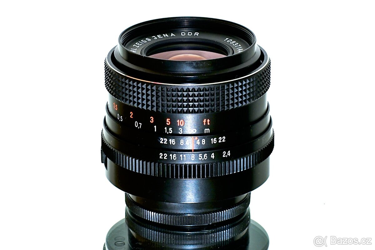 CZJ Flektogon electric RED MC 2,4/35 M42 TOP STAV - 4