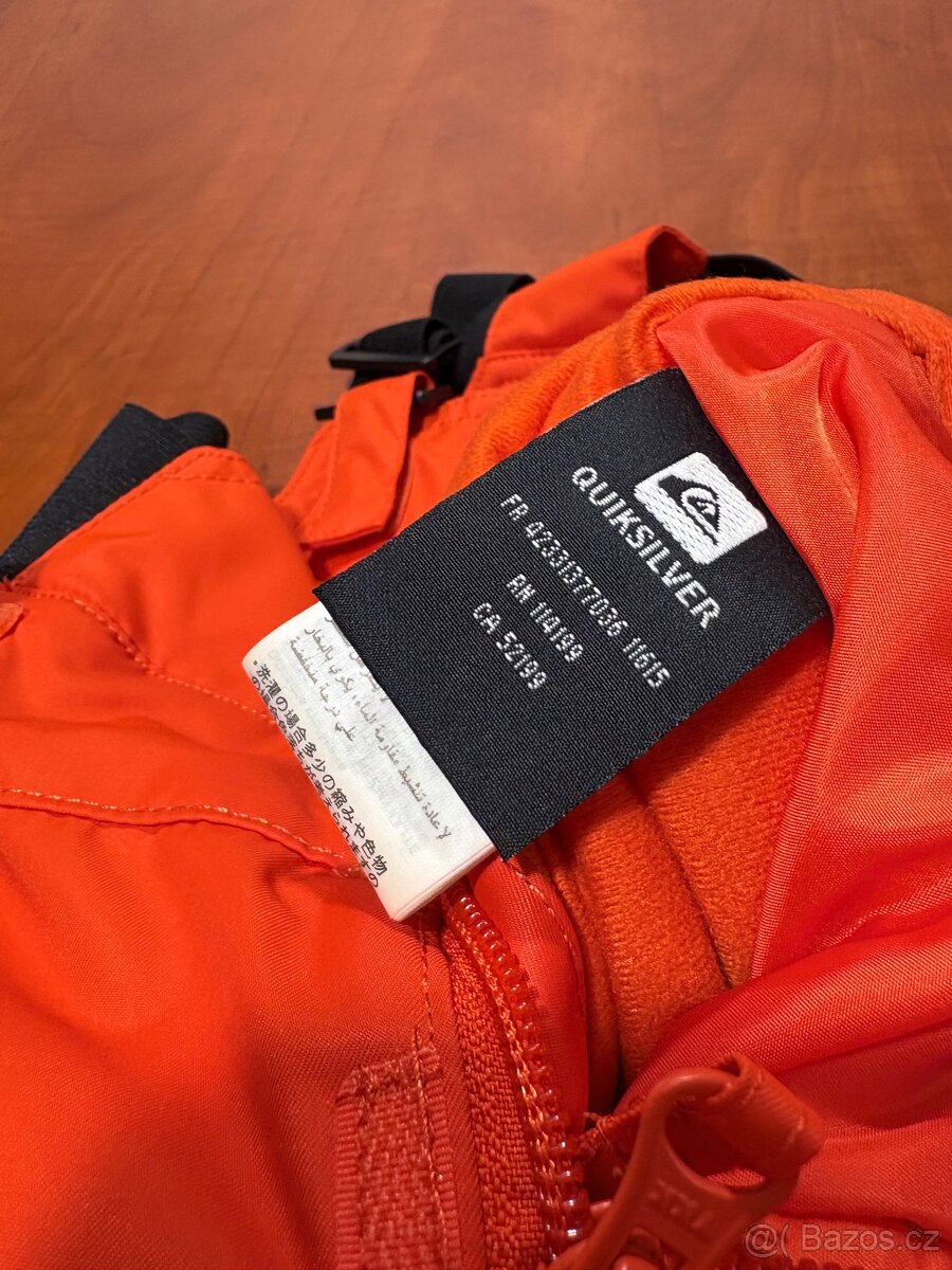 Dětské zimní kalhoty Quiksilver - TOP stav, 4Y - 4
