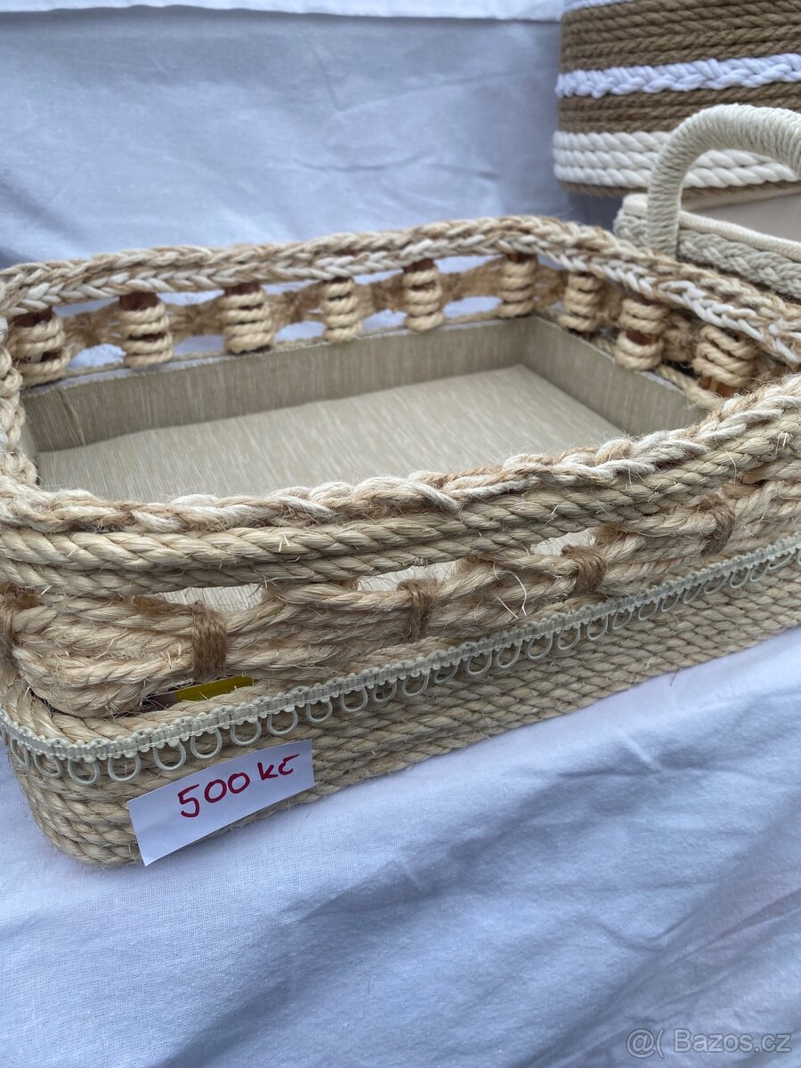 Ručně vyráběné košíky a košíčky - 4