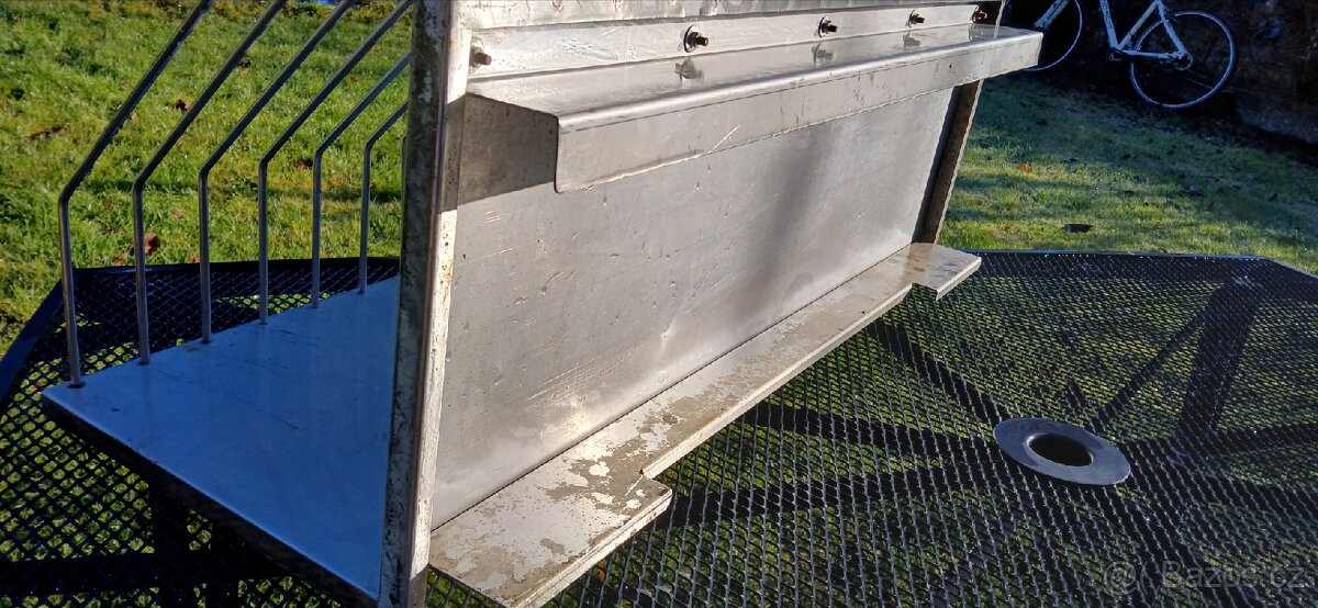 Nerez gastro pořadač na krájecí desky ,poklice - 4