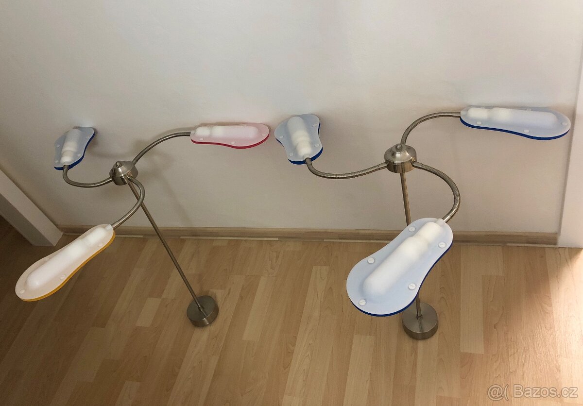 2x nastavitelný světlo/lustr - 4